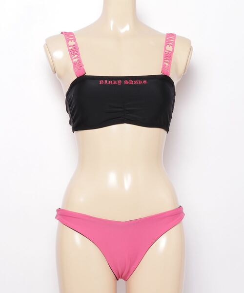 PINKY SHAKE 水着 badass strap bikini 2nd レディース : ZOZOTOWN  