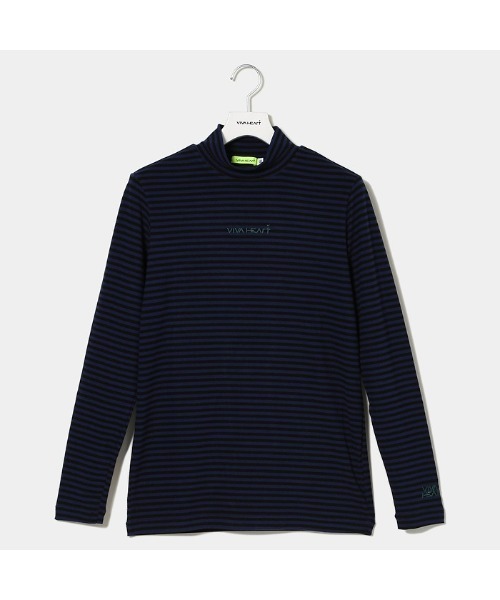 ★セール 新品 送料込★ VIVA HEART モックシャツ ゴルフ メンズ ★ VIVA HEART（ビバハート） シャツ 「VIVA HEART/GOLF」長袖モック