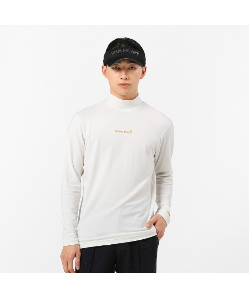 ★セール 新品 送料込★ VIVA HEART モックシャツ ゴルフ メンズ ★ VIVA HEART（ビバハート） シャツ 「VIVA HEART/GOLF」長袖モック