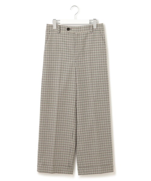 新品　23区　ガンクラブチェックストレッチ アンクル パンツ 23区 パンツ 「洗える」ガンクラブチェックストレッチ アンクル