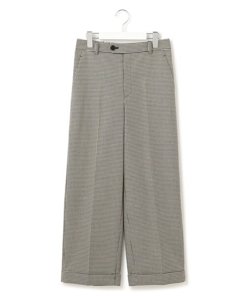 新品未使用23区洗えるガンクラブチェックストレッチ アンクル パンツ 23区 パンツ 「洗える」ガンクラブチェックストレッチ アンクル
