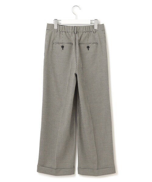 新品未使用23区洗えるガンクラブチェックストレッチ アンクル パンツ 23区 パンツ 「洗える」ガンクラブチェックストレッチ アンクル
