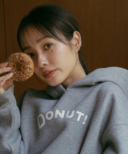 パーカー DONUT!ショートパーカー レディース メンズ : ZOZOTOWN