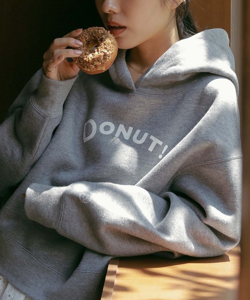 パーカー DONUT!ショートパーカー レディース メンズ パーカー DONUT!ショートパーカー レディース メンズ : ZOZOTOWN