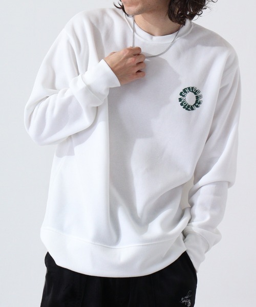 FUNALIVE トレーナー スウェット College logo print brushed