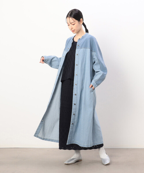 シャツワンピース デニムシャツワンピース : ZOZOTOWN Yahoo!店