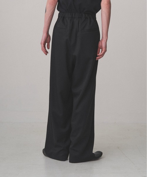 Juha（ユハ） スラックス 2TUCK WIDE EASY PANTS メンズ レディース