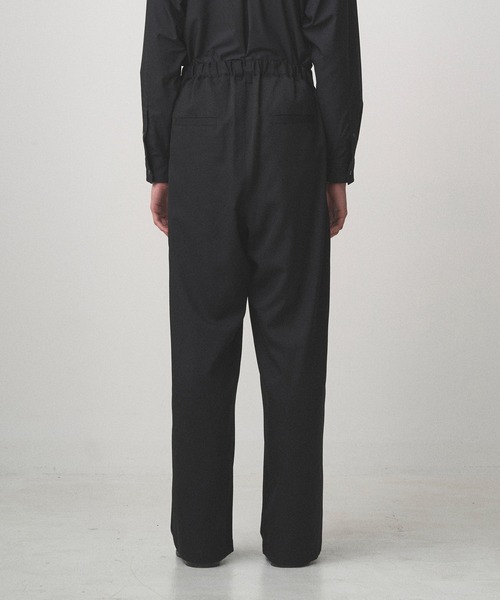 Juha（ユハ） スラックス 2TUCK WIDE EASY PANTS メンズ レディース