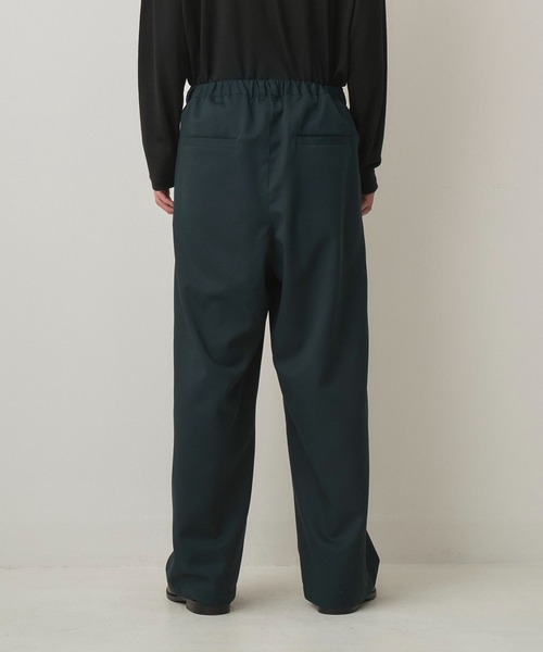 Juha（ユハ） スラックス 2TUCK WIDE EASY PANTS メンズ レディース