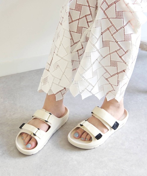 MEI（メイ） サンダル ダブルベルトサンダル レディース「241021