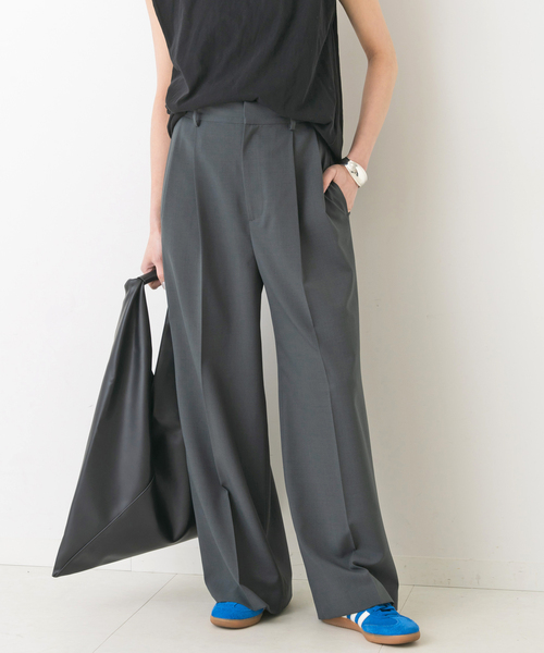 Spick＆Span（スピック アンド スパン） ワイドパンツ スラックス