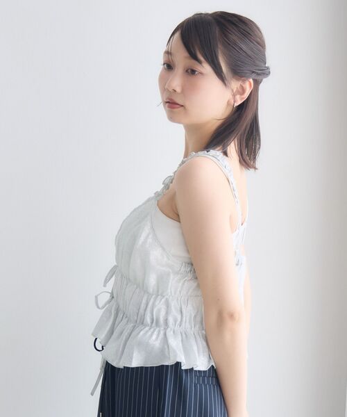 RETROGIRL（レトロガール） キャミソール リボンショートビスチェ