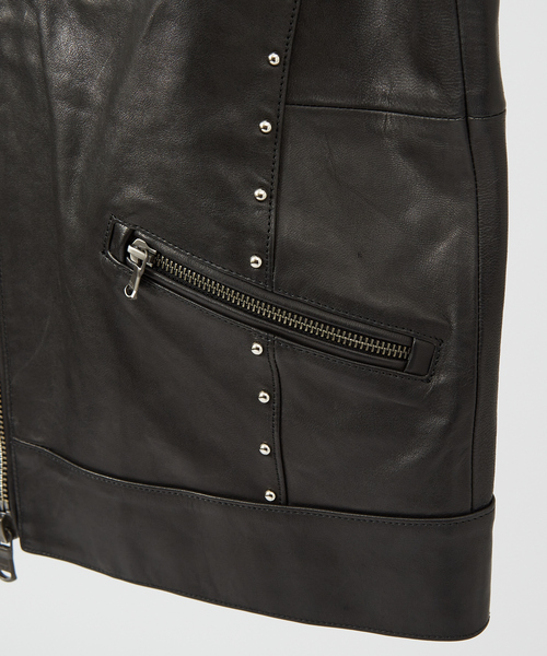 5351 POUR LES HOMMES 革ジャン ライダース 「40周年」スタッズ