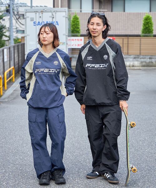 ffein ナイロンジャケット 「FFEIN（フェイン）」配色切り替え