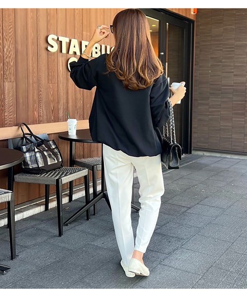 Emma Taylor tシャツ スパークルスウェットバルーンヘムプル