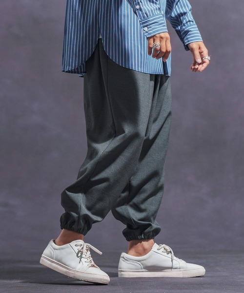 新品未使用 Jih Nunc TRバルーンパンツ Mサイズ Blue 新品未使用 Jih Nunc TRバルーンパンツ Mサイズ Blue