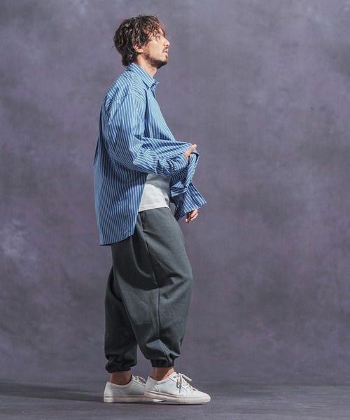 専用中natto バルーンパンツ balloon jogger denim pants / indigo（バルーンジョガーデニム