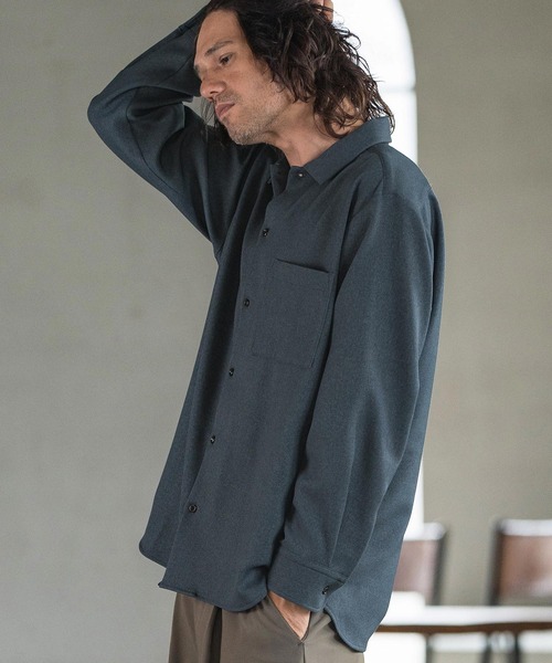 CAMBIO（カンビオ） シャツ ms5775- ウールライクイージーケア