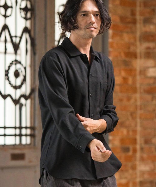 CAMBIO（カンビオ） シャツ ms5775- ウールライクイージーケア