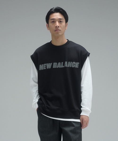 メンズウェア new balance FULLZIP COLLARLESS BLOUSON New Balance ニューバランス（new balance）（メンズ）ゴルフ