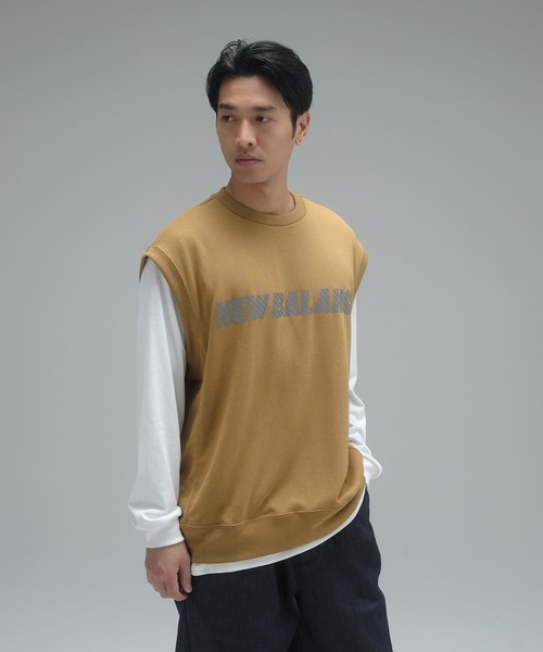 New Balance ベスト ジレ MET24 Reflection NB Logo Vest メンズ