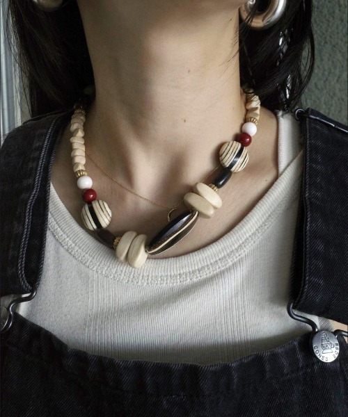 ネックレス ETHNIC MIXED UP NECKLACE レディース