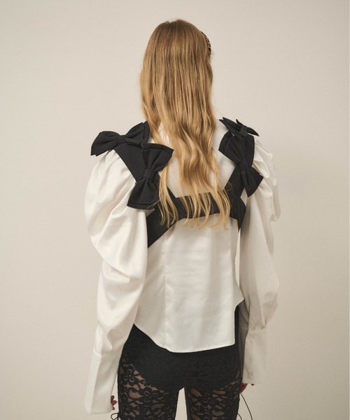 Carmelo ベスト ジレ Ribbon harness / リボンハーネス