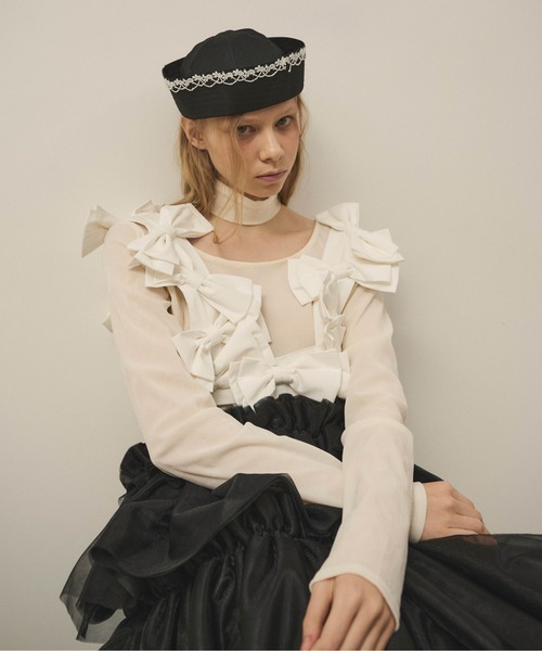 Tulle ribbon harness (リボン装飾チュールハーネス) Tulle ribbon harness (リボン装飾チュールハーネス) Tulle