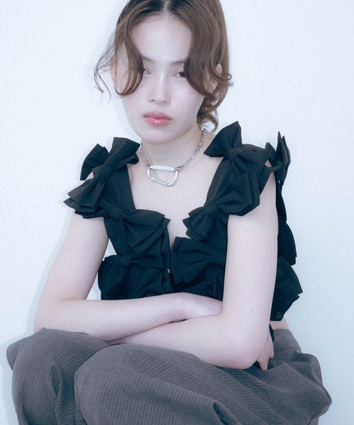 Carmelo ベスト ジレ Ribbon Harness / リボンハーネスベスト