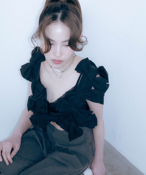 Carmelo ベスト ジレ Ribbon Harness / リボンハーネスベスト