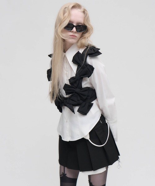 Carmelo ベスト ジレ Ribbon Harness / リボンハーネスベスト
