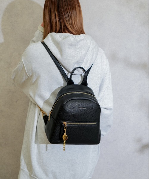 【美品】MURUA ムルーア　ミニリュック　ブラック 楽天市場】【SALE 40%OFF】 MURUA ムルーア ミニリュック METAL