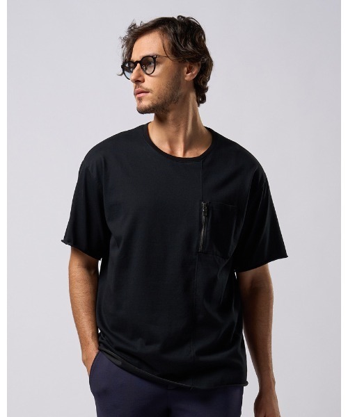 wjk tシャツ cool touch zip-pocket S/S メンズ : ZOZOTOWN