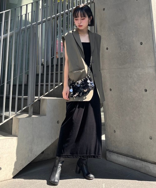 Narcissus（ナルシス） ベスト ジレ テーラードジレ ベスト メンズ