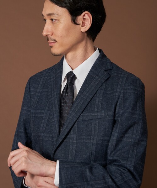 THE SHOP TK ジャケット テーラードジャケット 起毛TRジャージ