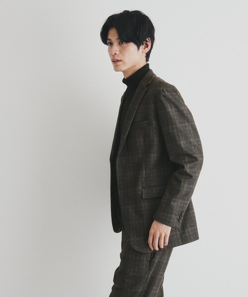 THE SHOP TK ジャケット テーラードジャケット 起毛TRジャージ