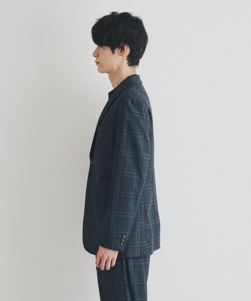 THE SHOP TK ジャケット テーラードジャケット 起毛TRジャージ