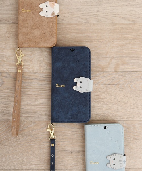 PRADA（プラダ） サフィアーノ 三角ロゴ iPhone ケース - ブルー