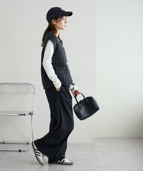 Discoat（ディスコート） ベスト ジレ 「新色追加!/WEB限定」ポケット