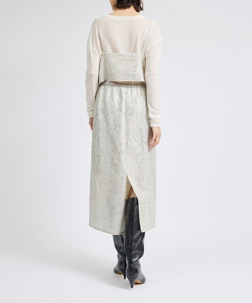 ROPE'（ロペ） スカート スパンコールIラインスカート : ZOZOTOWN