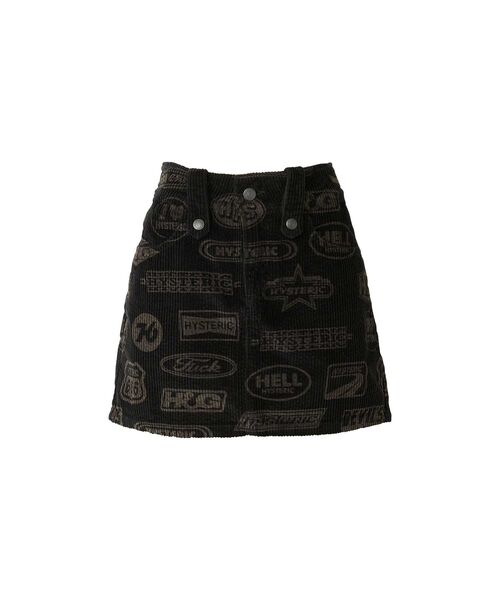HYSTERIC GLAMOUR ミニスカート HYSTERIC GLAMOUR（ヒステリックグラマー） スカート MOTOR CITY FEVER