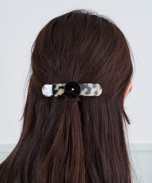 薔薇ヘアクリップ 大made in France 薔薇ヘアクリップ 大made in France