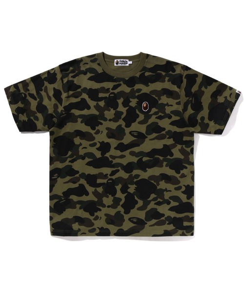 A BATHING APE☆1ST CAMO ワンポイントTシャツ A BATHING APE tシャツ 1ST CAMO ONE POINT TEE メンズ