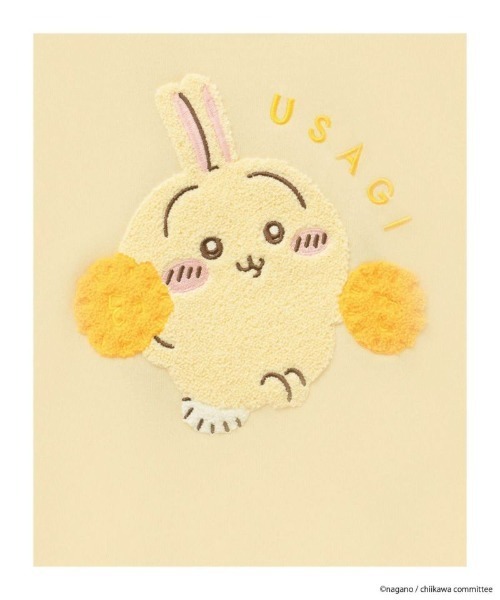 トレーナー 「ちいかわ」 ちいかわ うさぎ ハチワレ サガラ刺繍