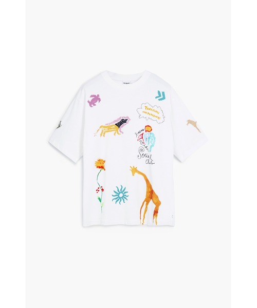 Desigual（デシグアル） tシャツ ROC Tシャツショートスリーブ メンズ