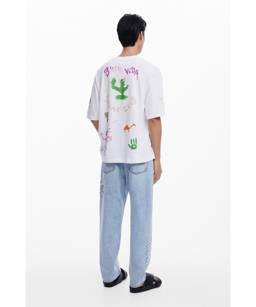 Desigual（デシグアル） tシャツ ROC Tシャツショートスリーブ メンズ