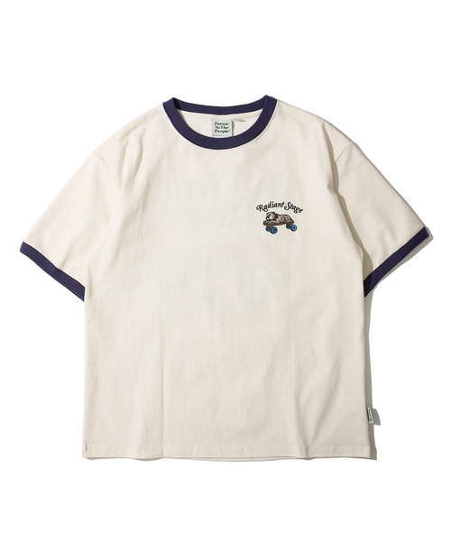 POWER TO THE PEOPLE tシャツ 「POWER PEOPLE」ブルドック