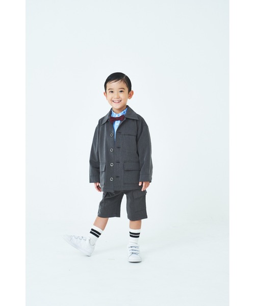 男の子120cm 入学式 ジャケット&パンツ、シャツ、ネクタイ