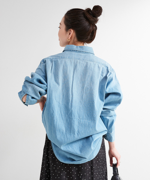 ブラウス シャツ LEE/リー DUNGAREES スタンダードワークシャツ レディース LEE/リー DUNGAREES スタンダードワークシャツ（シャツ