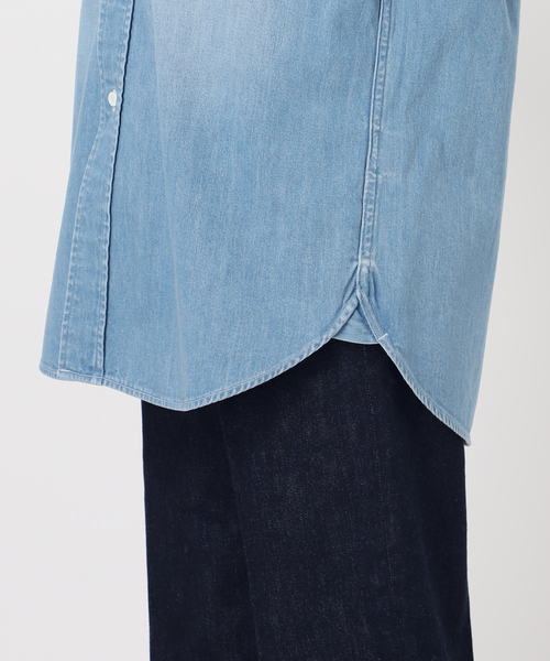 ブラウス シャツ LEE/リー 別注 DUNGAREES スタンダードワークシャツ レディース Lee ブラウス シャツ LEE/リー 別注 DUNGAREES スタンダード